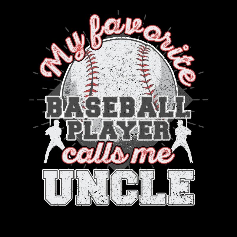 Baseball Uncle Onkel Baseballspieler Geschenk