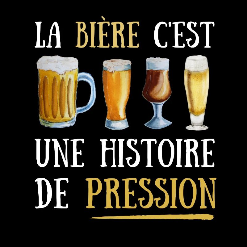 La bière c'est une histoire de pression