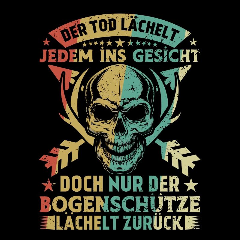 Bogenschießen Geschenk Bogenschützen Spruch