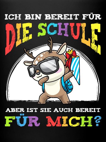 Schulkind Einschulung Reh