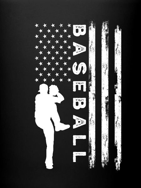 Baseball Drapeau américain