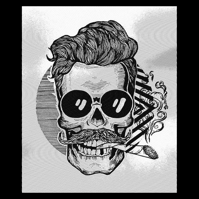 Smoked Skull