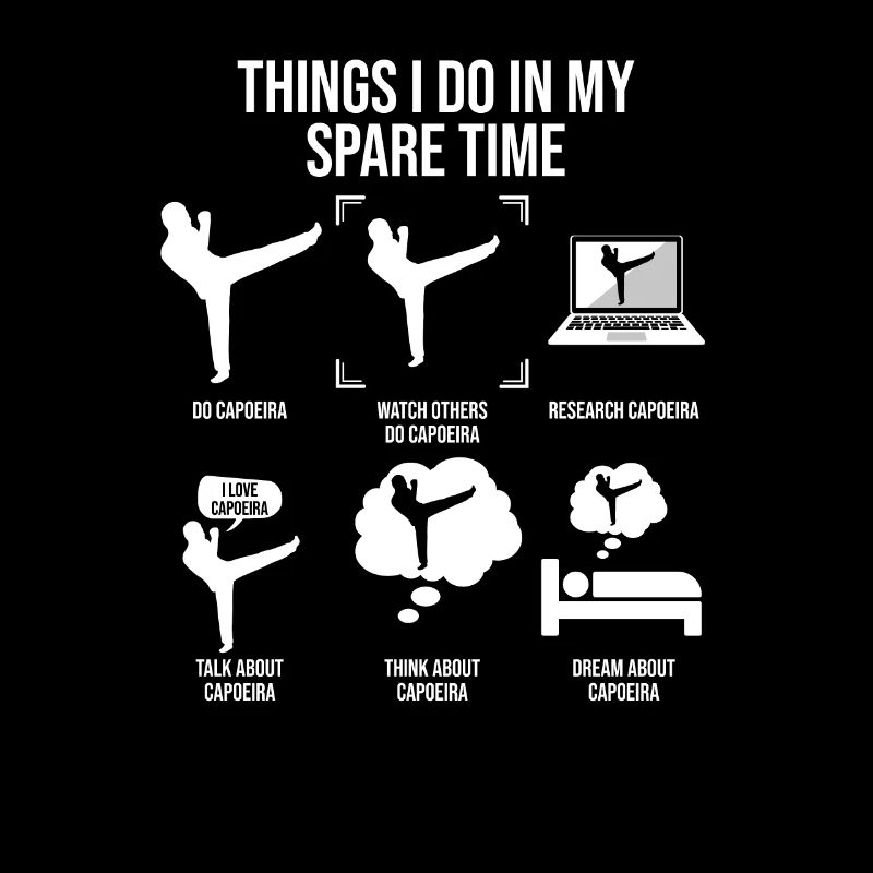 Ce que je fais dans mes temps libres, professeur de capoeira