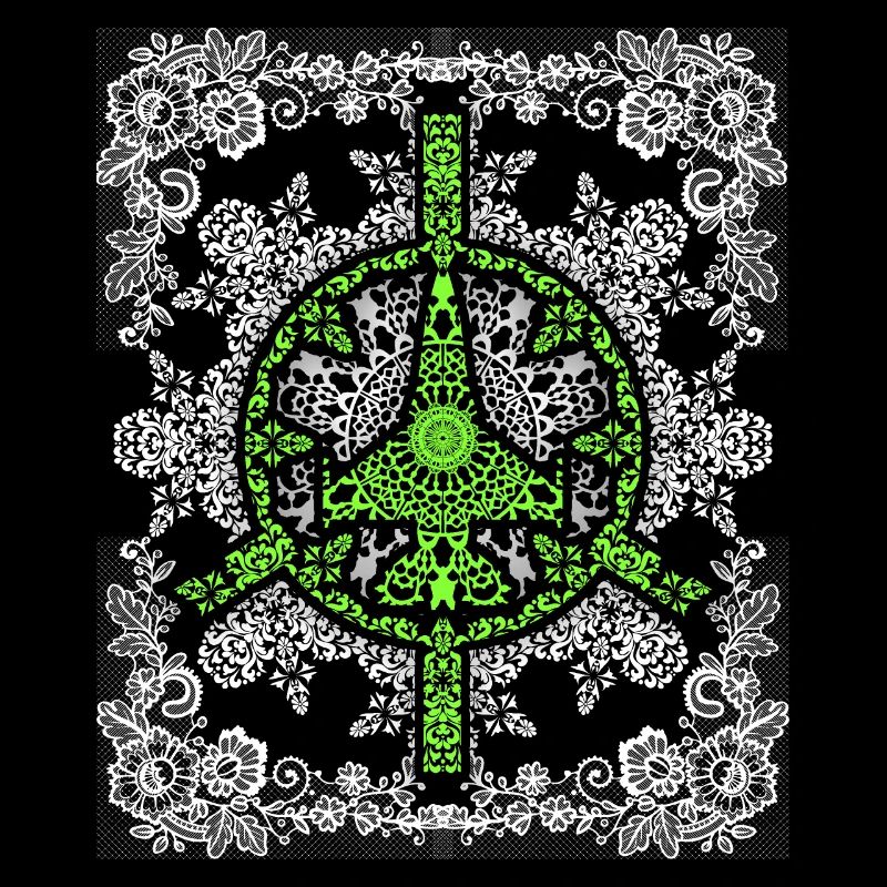 Frieden-Symbol, Friedenszeichen, Kampfjet No-War