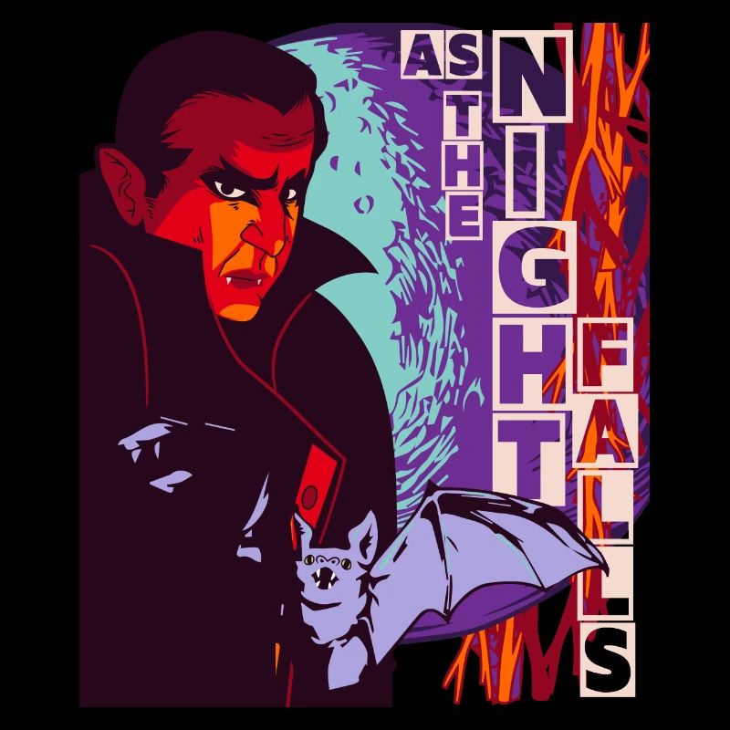 Horror Drakula Vampire, Bat, Funny Saying