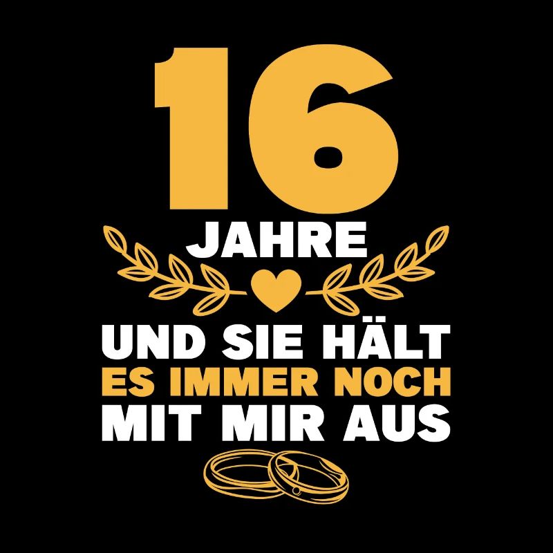 Saphirhochzeit 16. Hochzeitstag Geschenk Mann