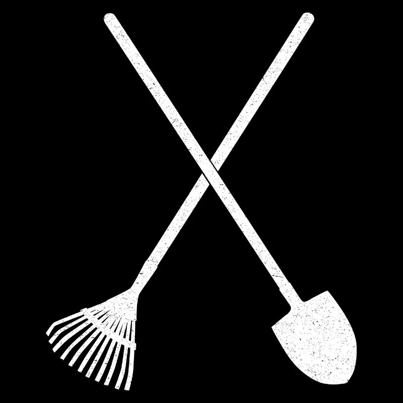 Shovel and rake