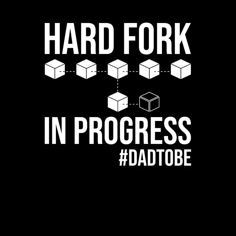 Hard Fork In Progress, Blockchain Schwangerschaft