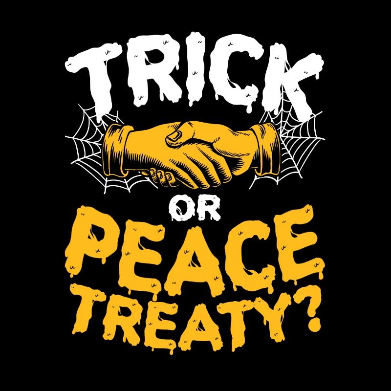 Halloween Trick Traité de paix Choix pacifiste