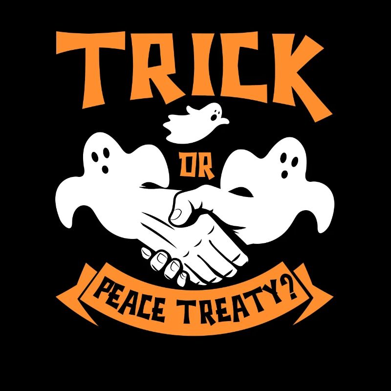 Halloween Trick Traité de paix Choix pacifiste