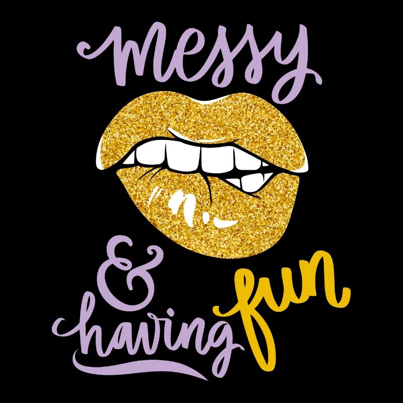 Lips, women's mouth, funny saying