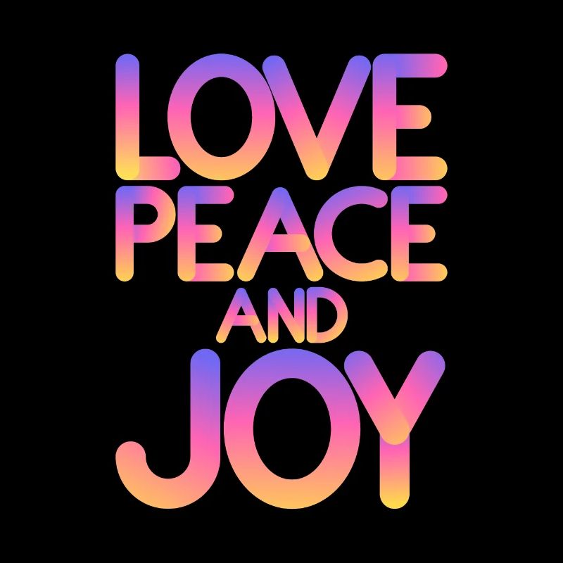 Liebe Frieden und Freude