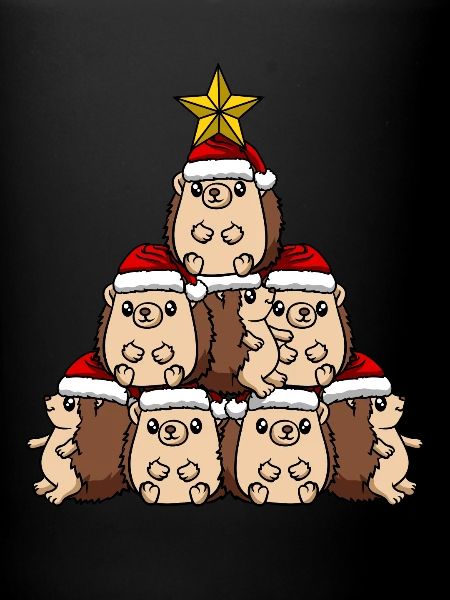 Arbre de Noël hérisson