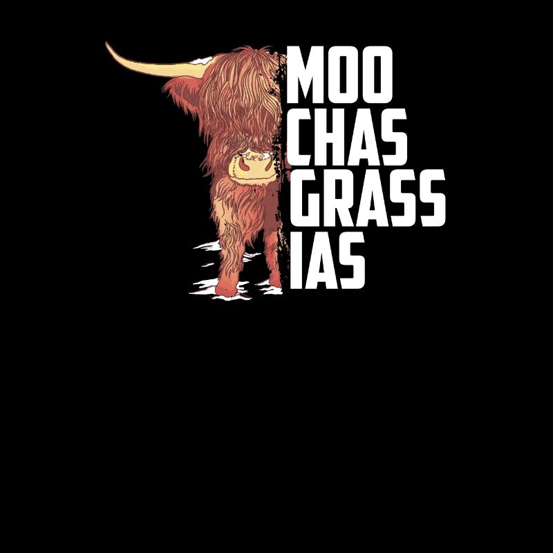 Moo-Chas Grass-Ias, Funny Highland Cattle