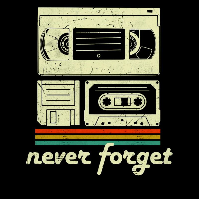 80s 90s Never Forget Retro Tech Party Outfit