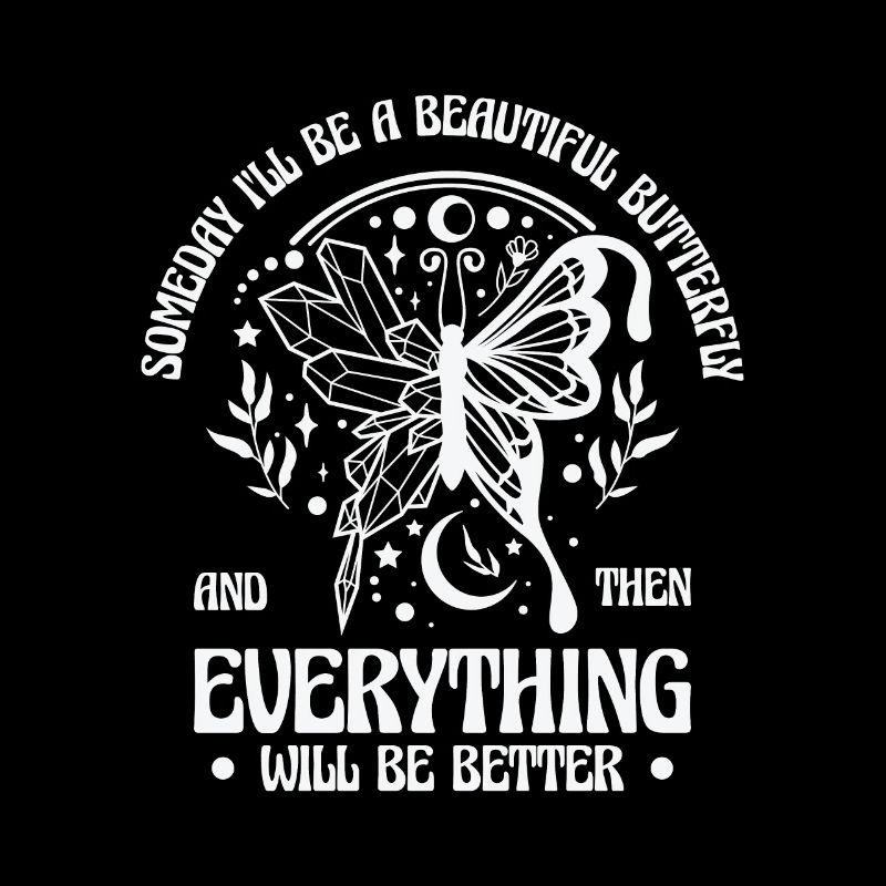 Papillon céleste mystique