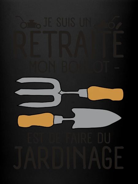 Retraité jardiner