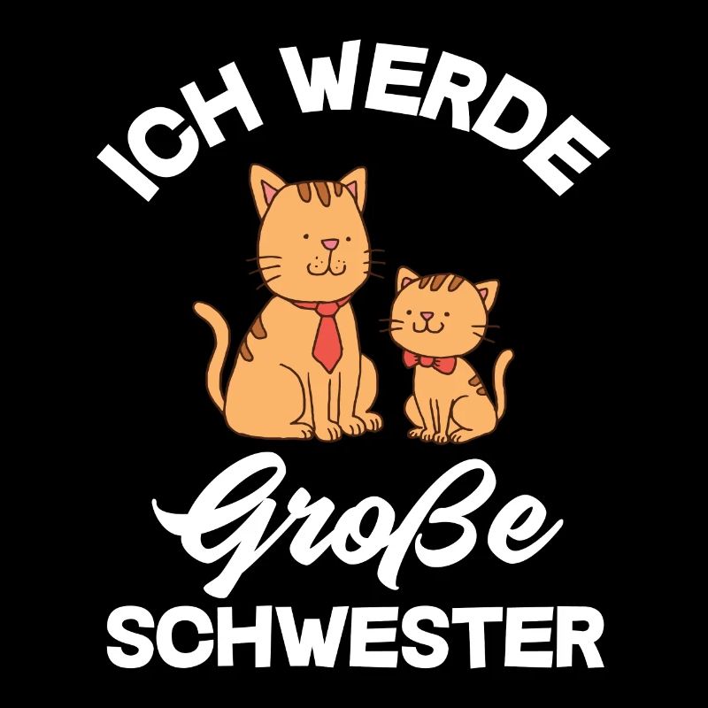 Katzen Ich Werde Große Schwester