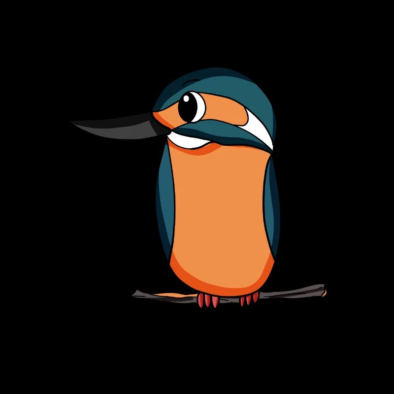 Martin-pêcheur Oiseau bleu