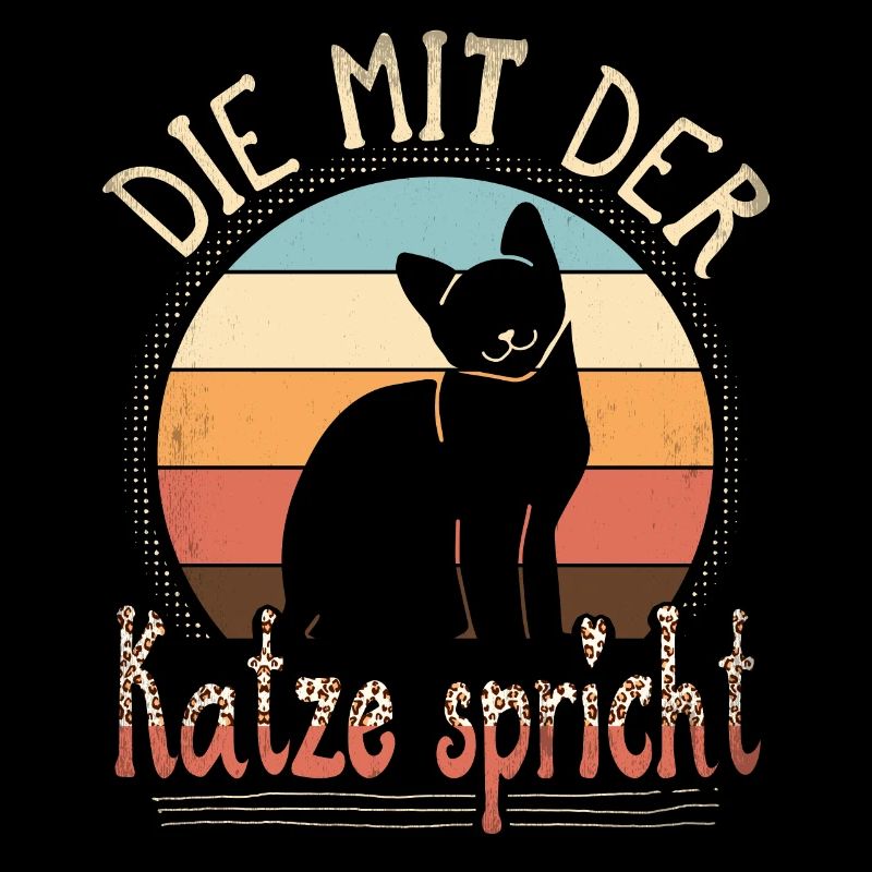 Katze Spruch Die Mit Der Katze Spricht