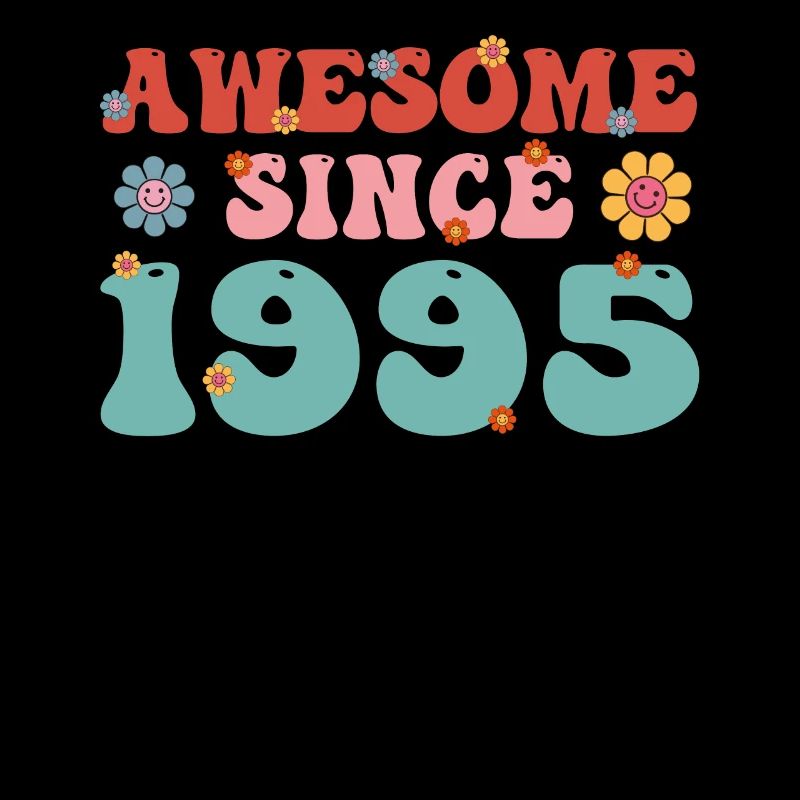 Great since 1995 Groovy Birthday