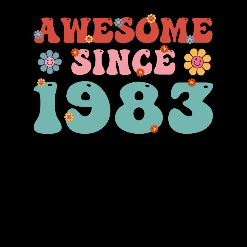 Großartig seit 1983 Groovy Geburtstag
