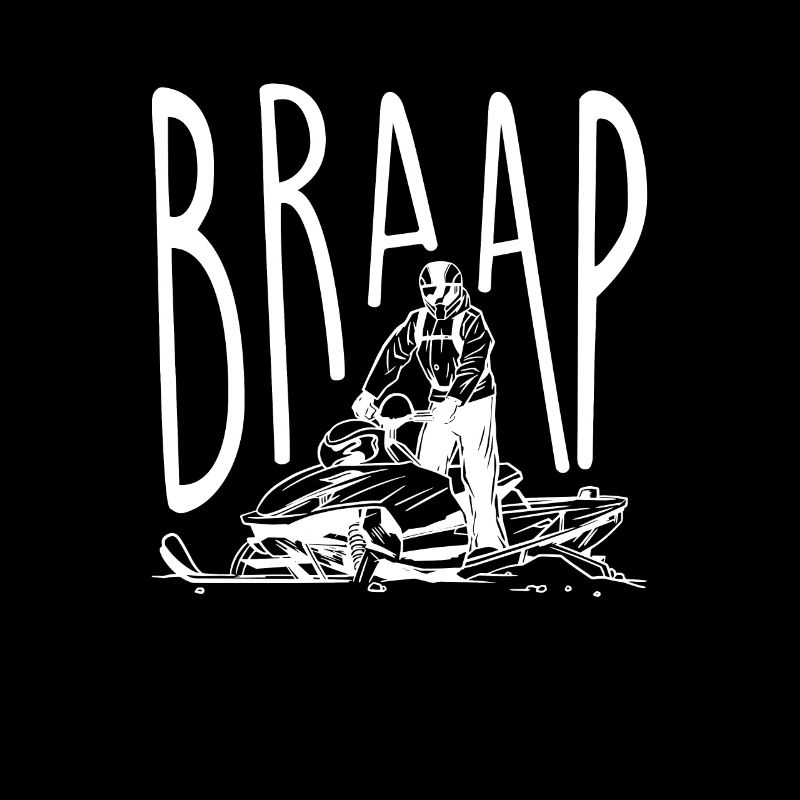 Motoneige Braap - Schneemobil