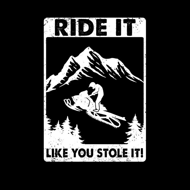 Ride It Like You Stole It, Snowmobile