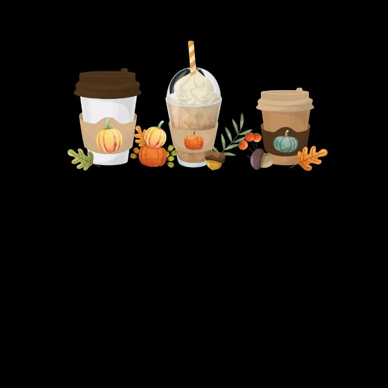 Thanksgiving Pumpkin Spice Coffee Drinker