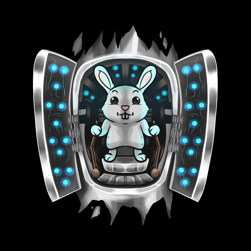 Rabbit Inside Costume Hare Takes Over Control