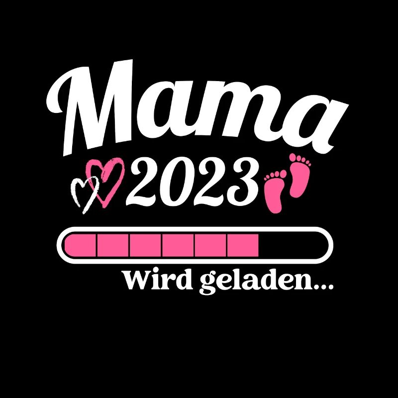 Mama Loading 2023 Lustige Schwangerschaft