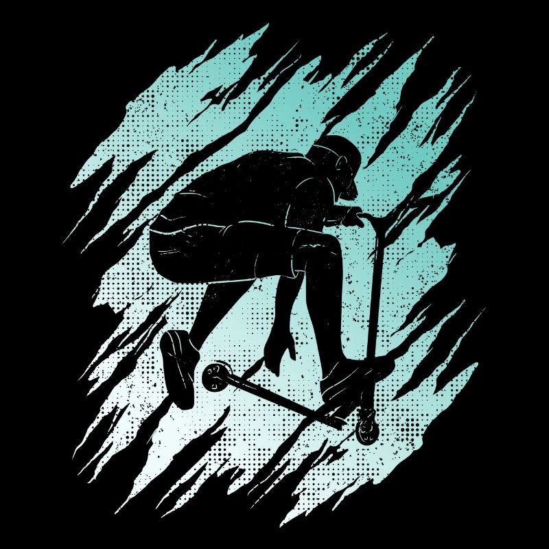 Scooter Tricks E-Roller Kinder Stunt Scooter