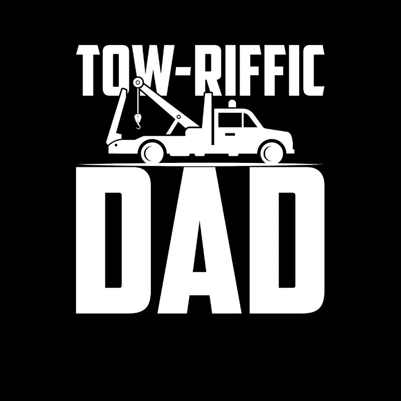 Tow-Riffic Dad, Lustiger Abschleppwagen Papa
