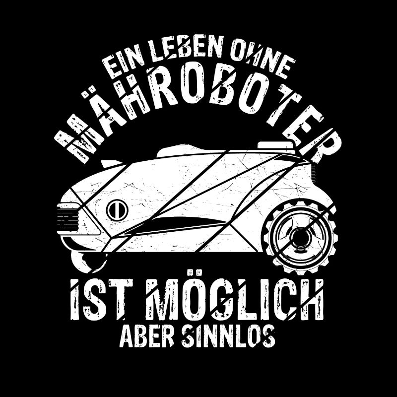 Mähroboter Garten Rasenroboter Mäher Geschenk