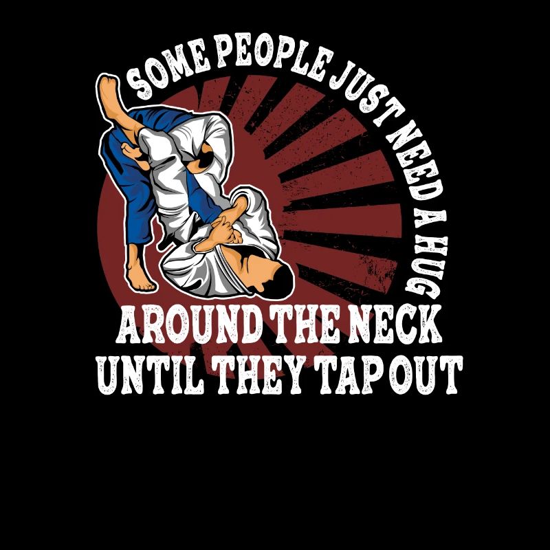 Some People Just Need A Hug Cage Fighter