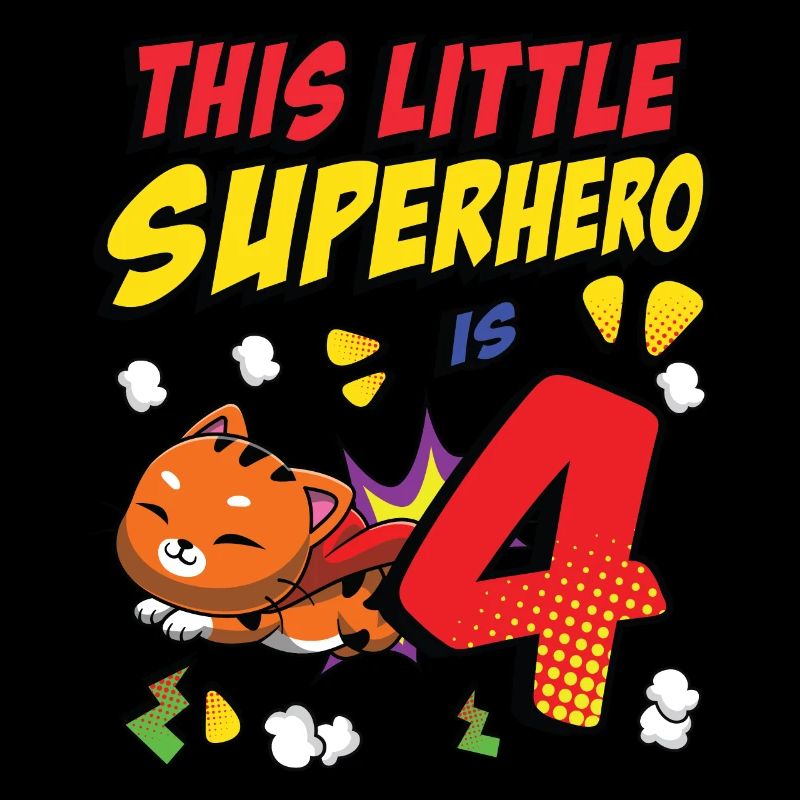 Ce petit super-héros est 4 propriétaires de chat 4.