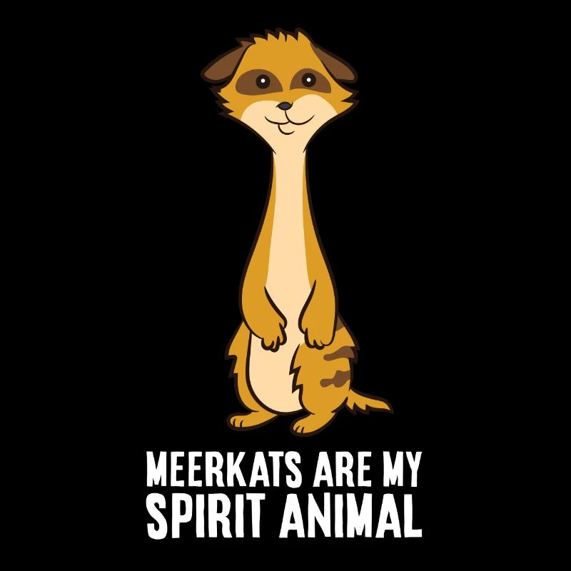 Les suricates sont mon âme animal Mignon