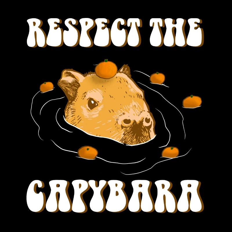 Capybara drôle de dicton