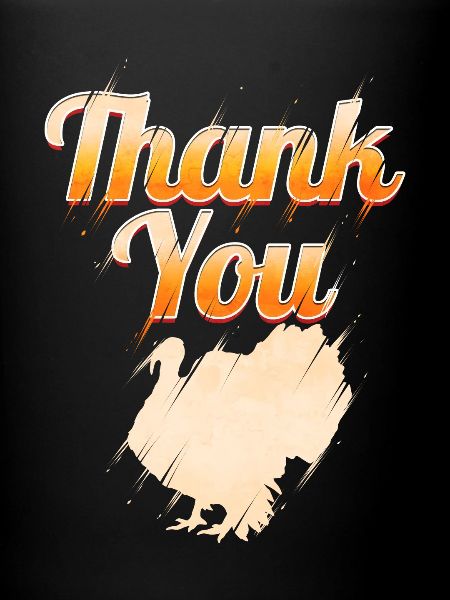 Merci Turquie Thanksgiving