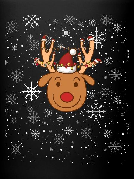 Reindeer Christmas Snow