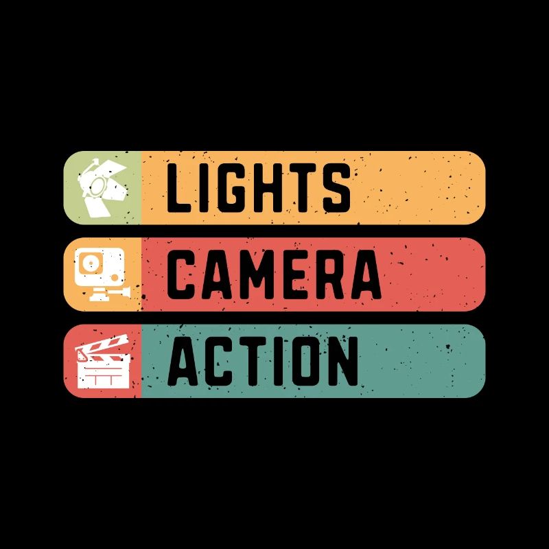 Film d’action Lights Camera
