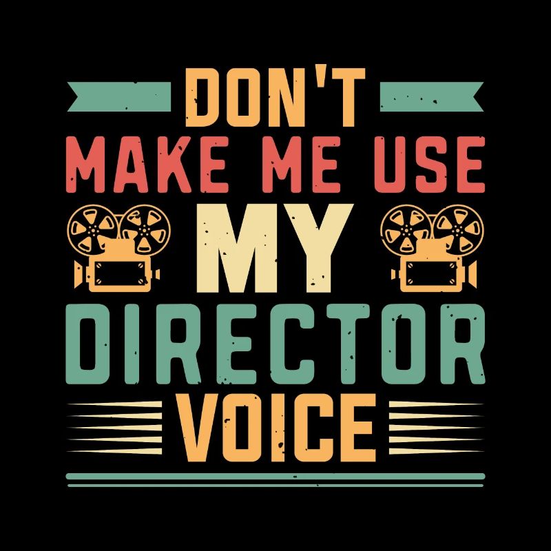 Ne me faites pas utiliser ma voix de réalisateur Film