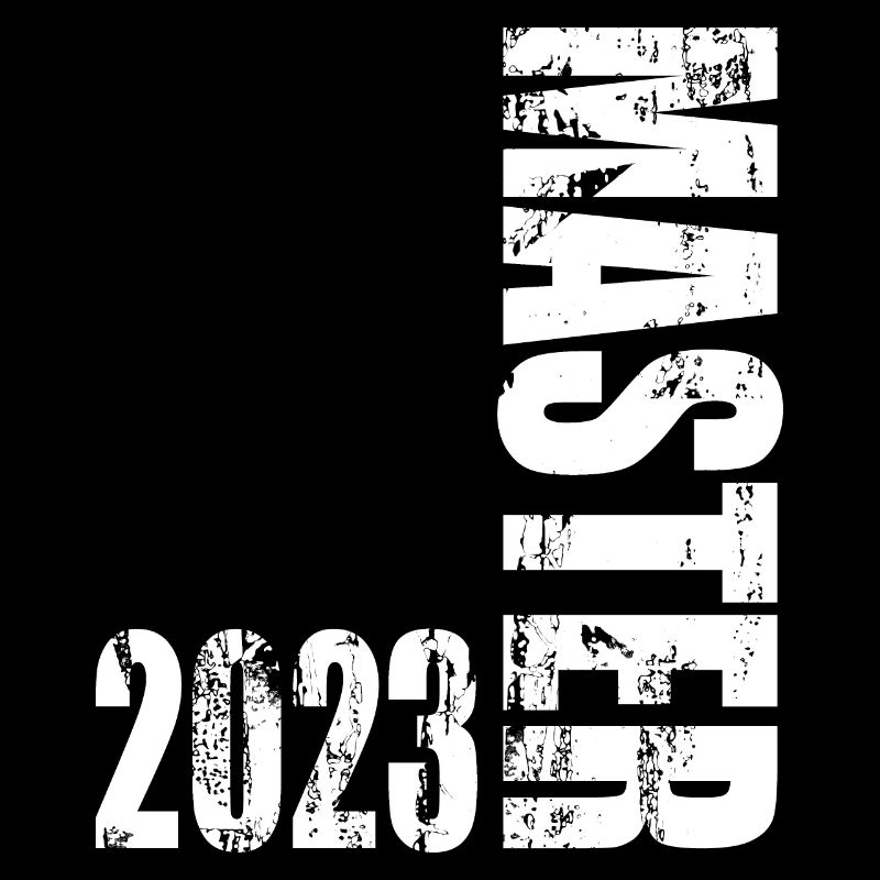 Master Abschluss 2023 Vintage Design