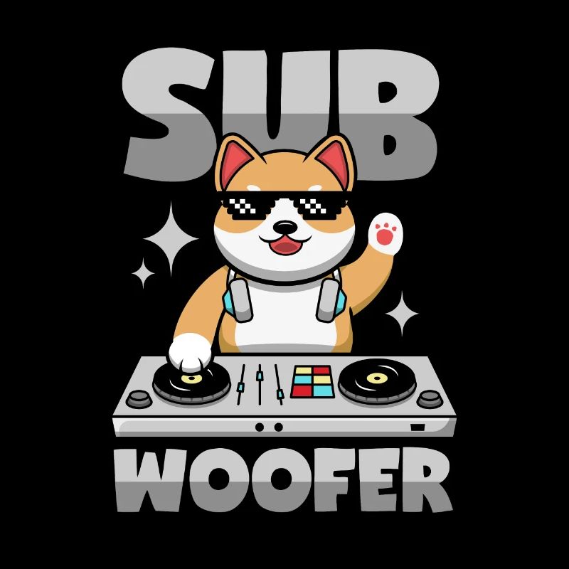 SubWoofer Dog DJ
