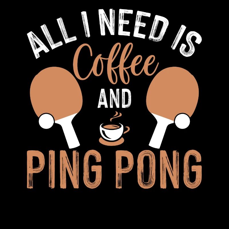 All I need is coffee and table tennis