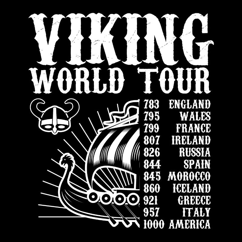 Viking World Tour Conception de navires vikings
