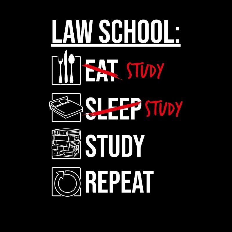 Eat Sleep Study Repeat, drôle de défenseur au travail
