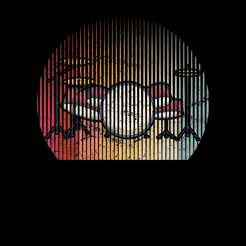 Drums Drummer Band Drumset Retro Percussion Drums