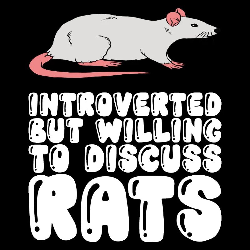 Introverti parlant des rats