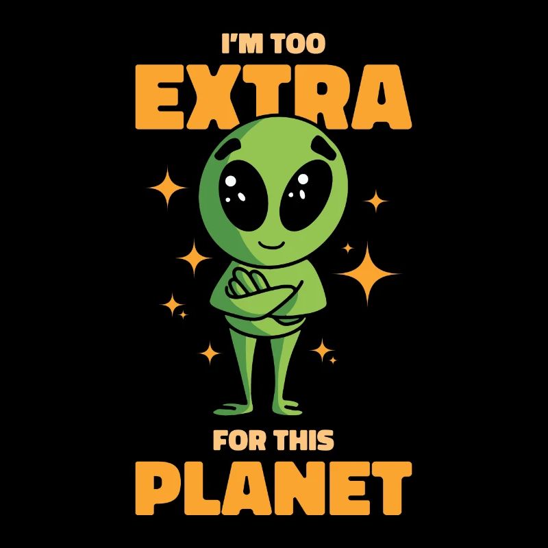 Alien Extrovert Extraterrestrial Beings Cool Alien